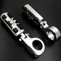 Wing Skull Zombie Shape Front 1 2 Highway Stiletto 4475 Foot Pegs P-clamps For Honda Goldwing Gl Chrome Body Black Rubber New
