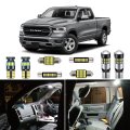 Autogine 12 Piece White Interior Led Lights Kit For 2019 2020 2021 Dodge Ram 1500 2500 3500 Super Bright 6000k Light Bulbs