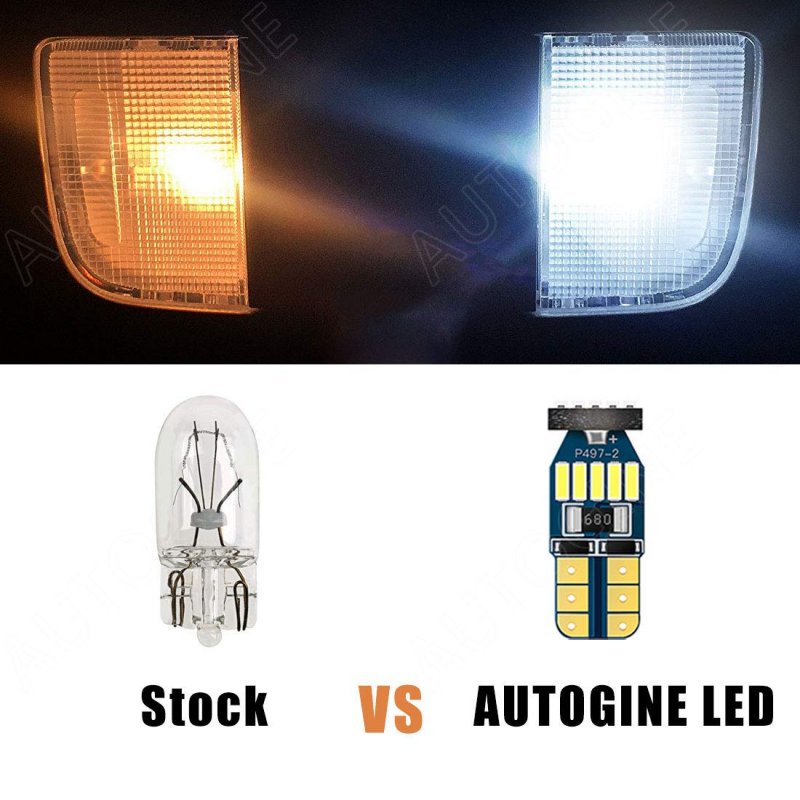 Autogine 12 Piece White Interior Led Lights Kit For 2019 2020 2021 Dodge Ram 1500 2500 3500 Super Bright 6000k Light Bulbs