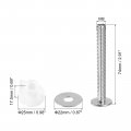 Uxcell 4pcs Toilet Seat Screws Hinge Bolt Fixings With Plastic Nuts And Metal Washers For Top Mounting Hinges Replacement Parts
