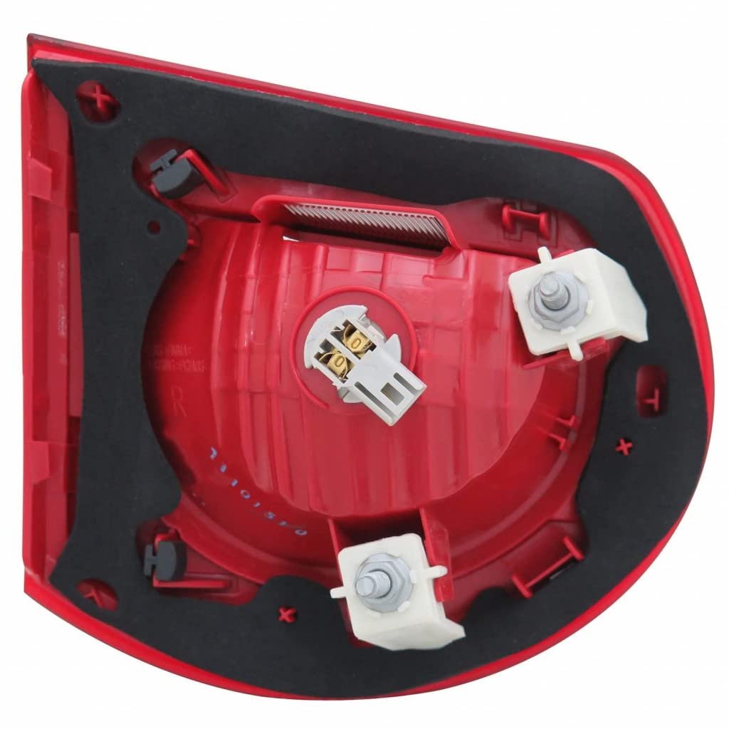 Chevy Traverse Tail Light Assembly 2009 2010 2011 2012 Passenger Side Inner Fits Gm2883111 And 25952323 Includes Bulbs Lens