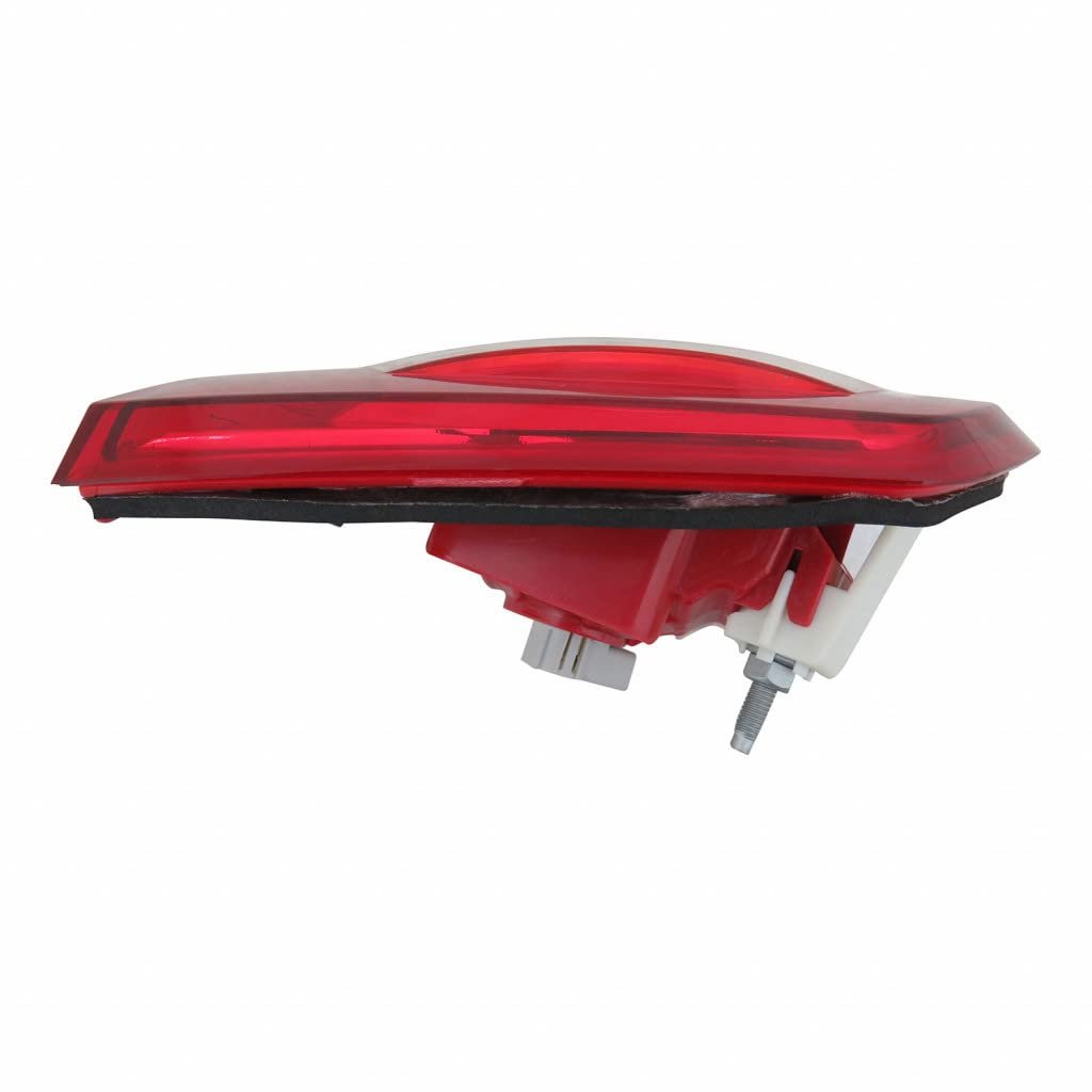 Chevy Traverse Tail Light Assembly 2009 2010 2011 2012 Passenger Side Inner Fits Gm2883111 And 25952323 Includes Bulbs Lens