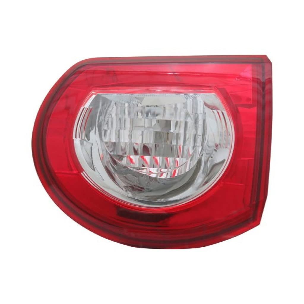 Chevy Traverse Tail Light Assembly 2009 2010 2011 2012 Passenger Side Inner Fits Gm2883111 And 25952323 Includes Bulbs Lens