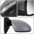 Vw1321131 Factory Style Passenger Right Side Mirror Manual Folding Power Adjust Heated Glass Turn Signal Compatible With Vw