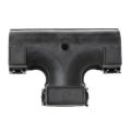 Wire Loom Tee 3 4 In By 8 Black Plastic Standard Style Alx-pau-si-hp3320-cla1 