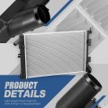 Dpi 13374 Factory Style-row Cooling Radiator Compatible With Elantra Forte Koup Forte5 Soul 1 6l 1 8l 2 0l 2012-2016 Aluminum