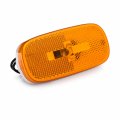 Amber Rv Clearance And Side Marker Light For Trailers Campers Motorhomes 12v Weatherproof Led Housing Lum-mp1a 4 X 2 1 125 In 
