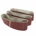 Uxcell 3-inch X 21-inch Aluminum Oxide Sanding Belt 320 Grits Sandpaper Lapped Joint For Sander 10pcs