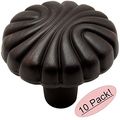 Cosmas 9904orb Oil Rubbed Bronze Round Cabinet Hardware Knob 1-1 4 Inch Diameter 10 Pack 