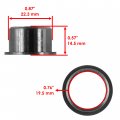 Caltric 4 Lever And Linkage Bushings Compatible With John Deere Hpx Trail 4x4 Gas M111358