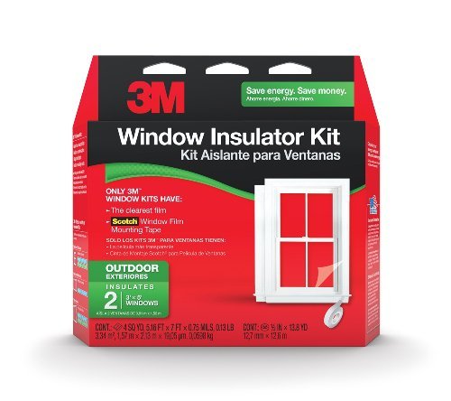 3m Outdoor Window Insulator Kit 2-window