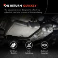 A-premium Engine Oil Pan Sump With Drain Plug Compatible Honda Civic 2012-2015 Acura Ilx 2013-2015 2 4l Petrol