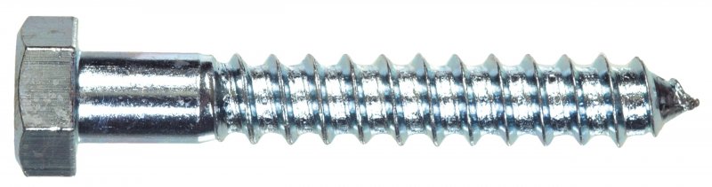 Lag Screws 1 4 In X 3 5 External Hex Head Zinc Plated Steel Partially Threaded Sharp Point Fasteners Model 230024