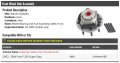 Front Wheel Bearing Hub Assembly Compatible With 2003-2004 Ford F250 Super Duty 4wd Single Rear Wheels Fine Threaded Studs