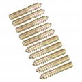 M8x50mm Hanger Bolts 48pcs Double Ended Thread Dowel Screws For Wood Furniture 