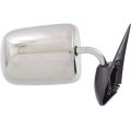 Passenger Side Door Mirror For Dodge Ram 1500 1994 To 2002 Chrome Manual Folding Non Heated Towing Old Body Style Replacement