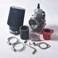 Vm34 Carburetor Kit For Gx390 And 420cc Predator Engine 34mm Round Slide With 58mm Air Filter Black Intake Manifold Boot 