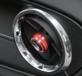 7pcs Set Aluminum Alloy Dash Board Panel Control Adjust Button Cover Ring Trim Frame For Chevrolet Camaro 2017 Red