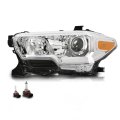 Headlight Assembly Left Side For Toyota Tacoma Sr Crew Cab Extend Pickup 2019-2023 White 