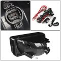 Auto Dynasty Compatible With Chevy Avalanche Silverado Suburban Tahoe Sierra Pair Of Fog Light Switch Chrome Lens White Led