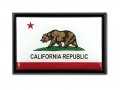 Elektroplate Premium California Bear State Flag All Metal Black Emblem For Cars Trucks And Auto Universal Fit At 3 82 X 2 5