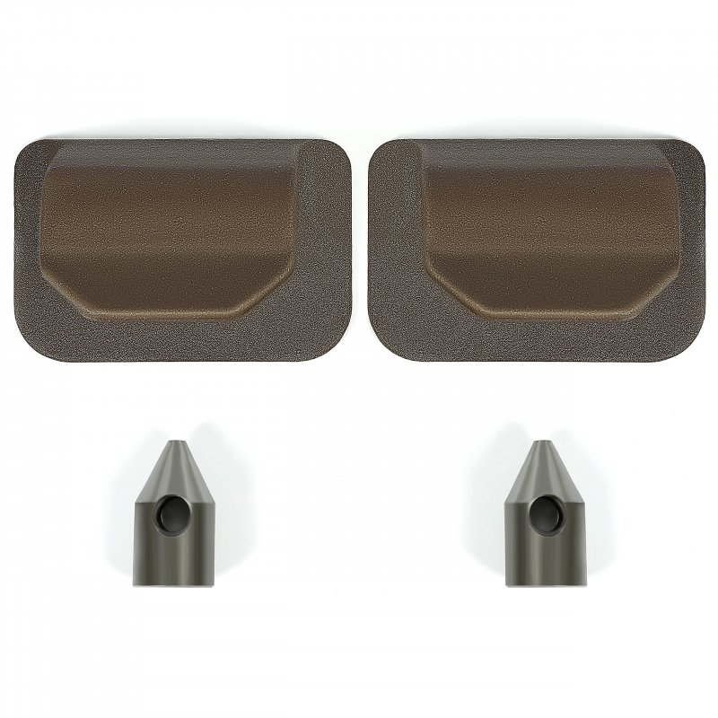 Hecasa Loader Hook Pin For John Deere H120 300x 400x 410 500 Quick Attach Weld Bracket Steel Bare Metal