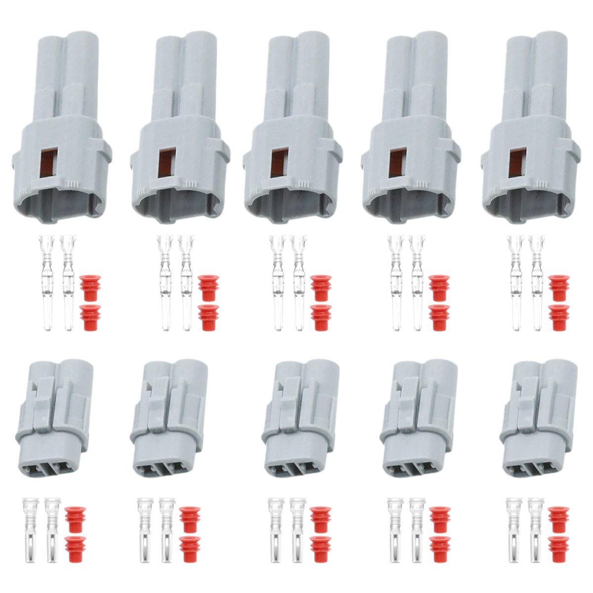 5pcs Wire Butt Terminal Connectors For Sur Ron Light Bee X And S Segway X160 X260 Reverse Power Off Sensor Crimp Terminals