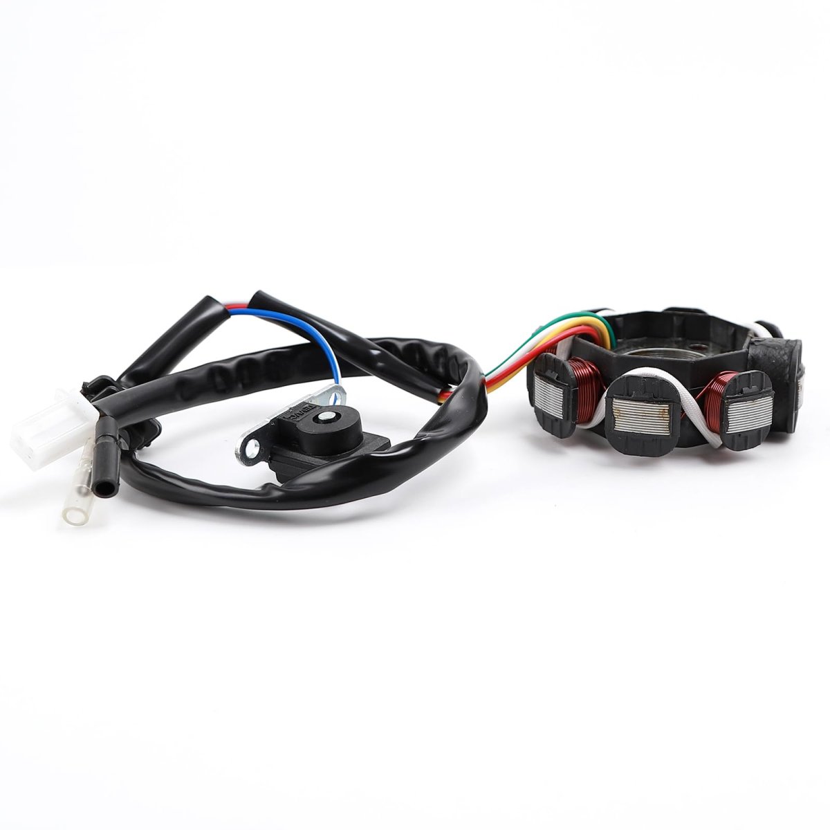 Minho Ac 8-poles Magneto Stator In Copper Material Come With Pick-up Trigger For Chinese Gy6 4-stroke 152qmi 157qmj 150cc