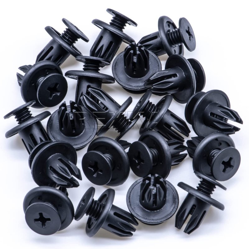 Rexka 20pcs Bumper Engine Undertray Shield Radiator Support Retainer Clips Lr005896 For Land Rover Discovery Range Evoque Sport