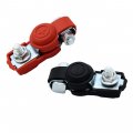 Gskmotor Battery Terminals Car Cable Terminal Clamps-connectors-negative And Positive Copper Plastic Cover Good Contact 