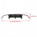 Hecasa Rear Diffuser For 2009-2011 Mercedes Benz W204 C180 C200 C250 C300 C350 Sport C63 Amg Bumper Lip Spoiler Valance