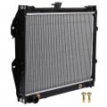Aintier Aluminum Radiator Complete For 1986 1987 1988 1989 1990 1991 1992 1993 1994 1995 Toyota Pickup
