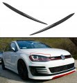 Cuztom Tuning Fits For 2015-2018 Volkswagen Golf 7 Gti Golf-r E-golf Mk7 Vii Carbon Fiber Headlight Eye Lid Eyelids Covers