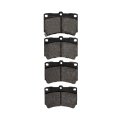 Front Disc Brake Pads For Ford Escort 1991 To 1996 Set Of 4 Mechanical Pad Wear Sensor 4000 Hybridynamic Series 