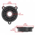 Caltric Front Differential Input Cover For Polaris Sportsman X2 500 Efi 2007 Quad Touring Ho 2010-2012