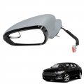 Left Side Power Mirror Manual Fold Heated Paintable Replacement For 2013-2016 Fusion Ds7z17683ba-pfm Ds7z17683baptm-pfm 