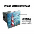 Lighthouse Seashore Ocean Beach Seagulls Sailboat Tow Trailer Hitch Cover Plug Insert