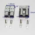 X-haibei Battery Quick Connector Kit 50a 6awg Plug Connect Disconnect Winch Trailer Gray