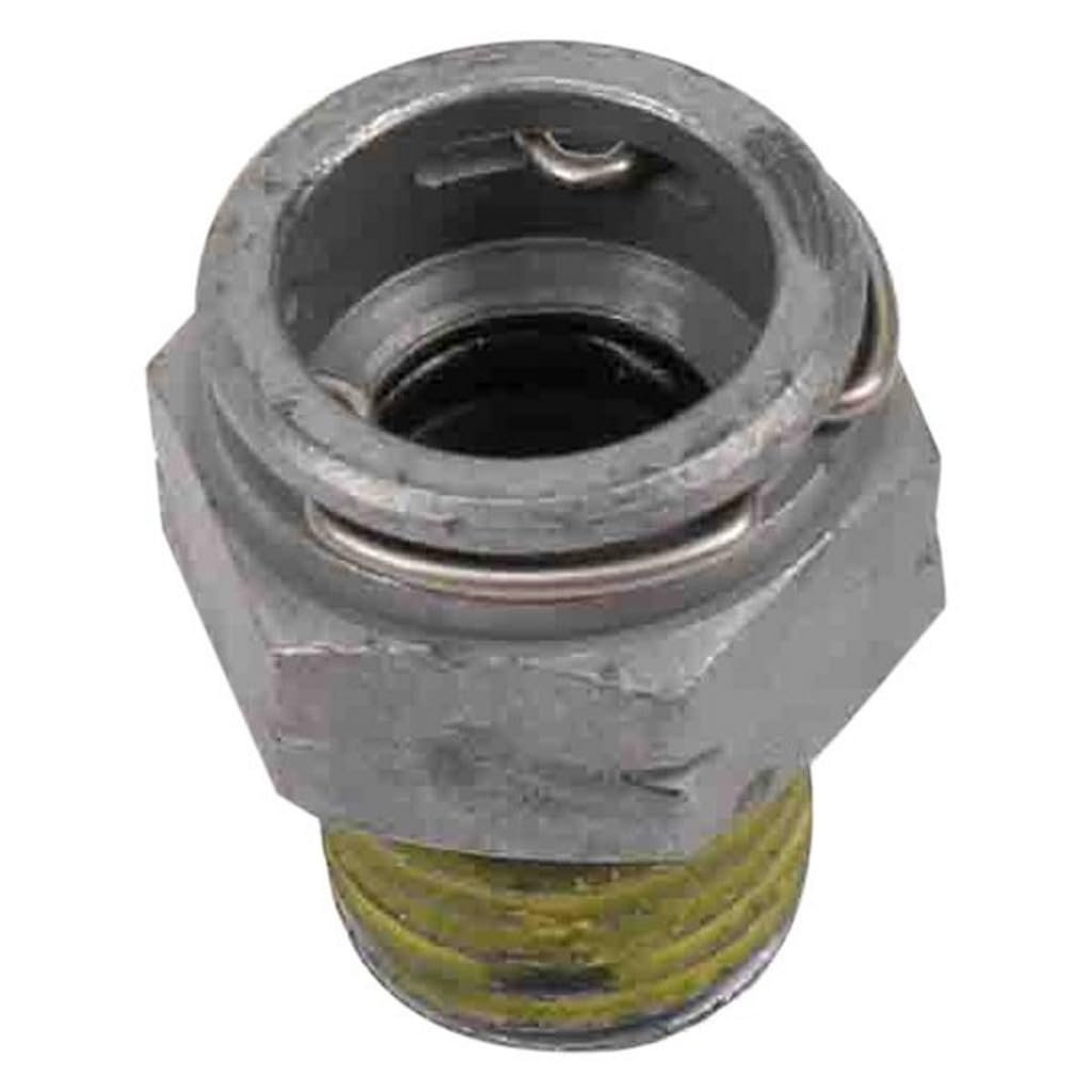 Automatic Transmission Fluid Cooler Line Fitting For Chevy Cavalier 1990 To 2005 Silver Alloy Steel 0 486 In 12 34 Mm Thread