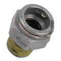 Automatic Transmission Fluid Cooler Line Fitting For Chevy Cavalier 1990 To 2005 Silver Alloy Steel 0 486 In 12 34 Mm Thread