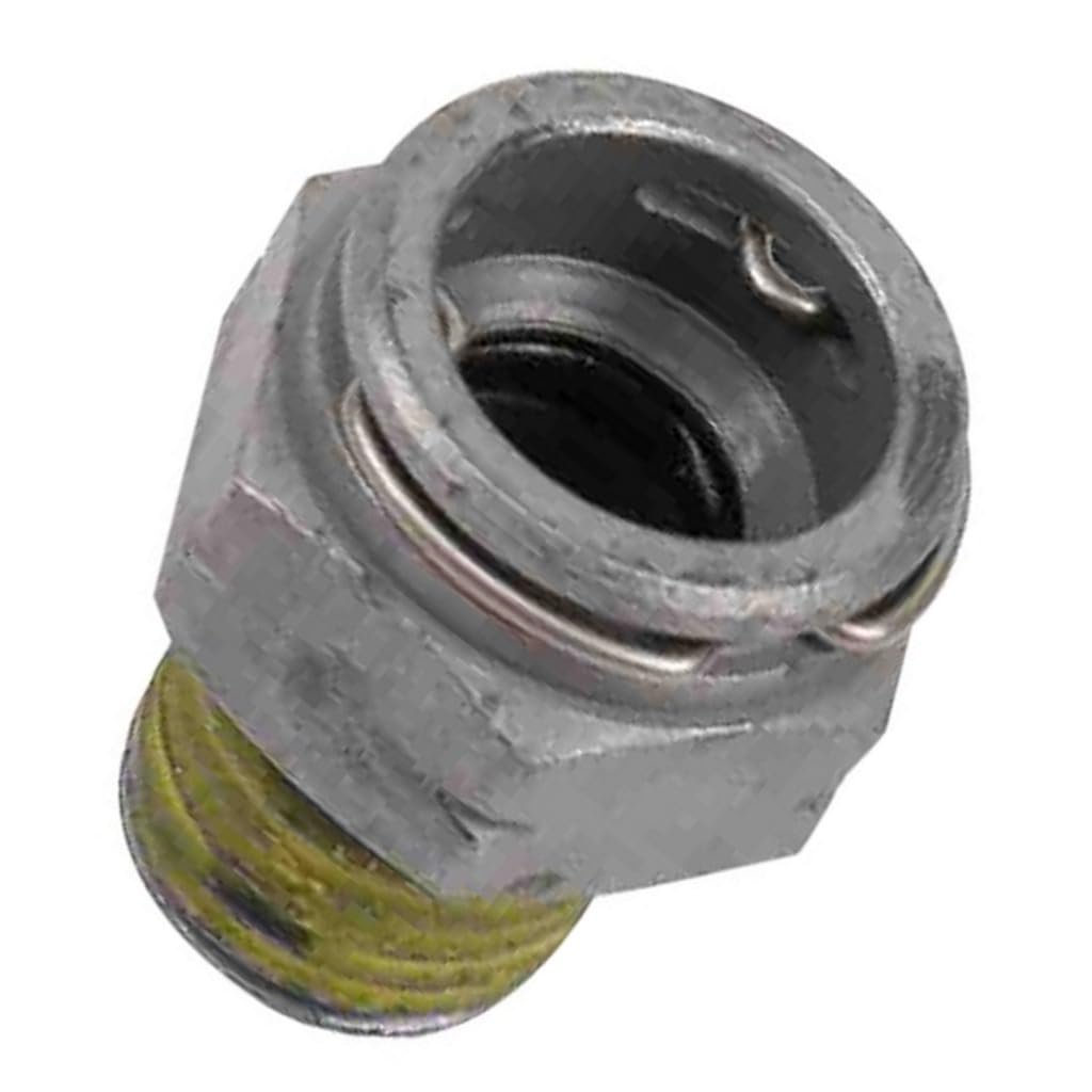 Automatic Transmission Fluid Cooler Line Fitting For Chevy Cavalier 1990 To 2005 Silver Alloy Steel 0 486 In 12 34 Mm Thread