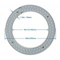 T9 Led Circline Light Bulb 8 Inch 1600lm Circular 13w Clear Cover 2700k Warm White Replacement For Fc8t9 22-watt Fluorescent