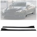 Kuafu Side Skirt Extension Replacement Compatible With 2014-2023 Infiniti Q50 All Model Splitter Rocker Panel Guard Body Kit