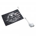 Motocycle Flag Pole Mount 5 X 9 Homeland Security Compatible With Gl1800 Gl1500 Goldwing All Years