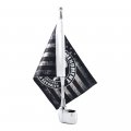 Motocycle Flag Pole Mount 5 X 9 Homeland Security Compatible With Gl1800 Gl1500 Goldwing All Years
