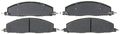 Raybestos Sgd1400m Service Grade Semi-metallic Disc Brake Pad Set 