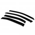 R L Racing Smoke Window Non-in Channel Sun Rain Guards Deflector For 2006-2012 Fusion Lincoln Zephyr Mkz Mercury Milan 4pc Set 