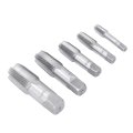 Carbon Steel Npt Thread Forming Tap Set Precise Construction Tool For Diy Enthusiasts Sizes 3 4 1 2 8 8inch