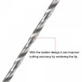 Uxcell 10 Pcs 1 5mm Mini Micro Twist Drill Bits High-speed Steel Straight Shank Extra Long Bit 120mm For Aluminum Alloy