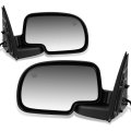 Gm1320295 Gm1321295 Pair Oe Style Powered Heated Side View Door Mirror Compatible With Chevy Avalanche 03-06